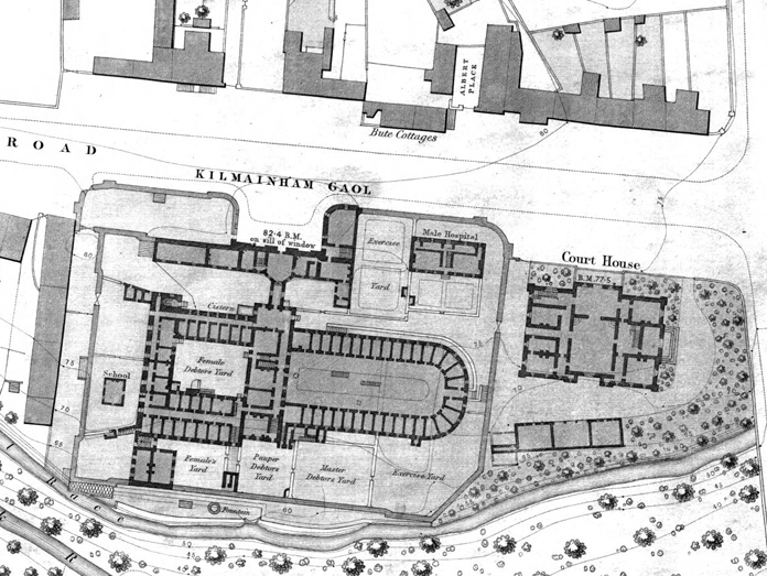 Kilmainham Gaol, Kilmainham 06 – Ordnance Survey (1864)